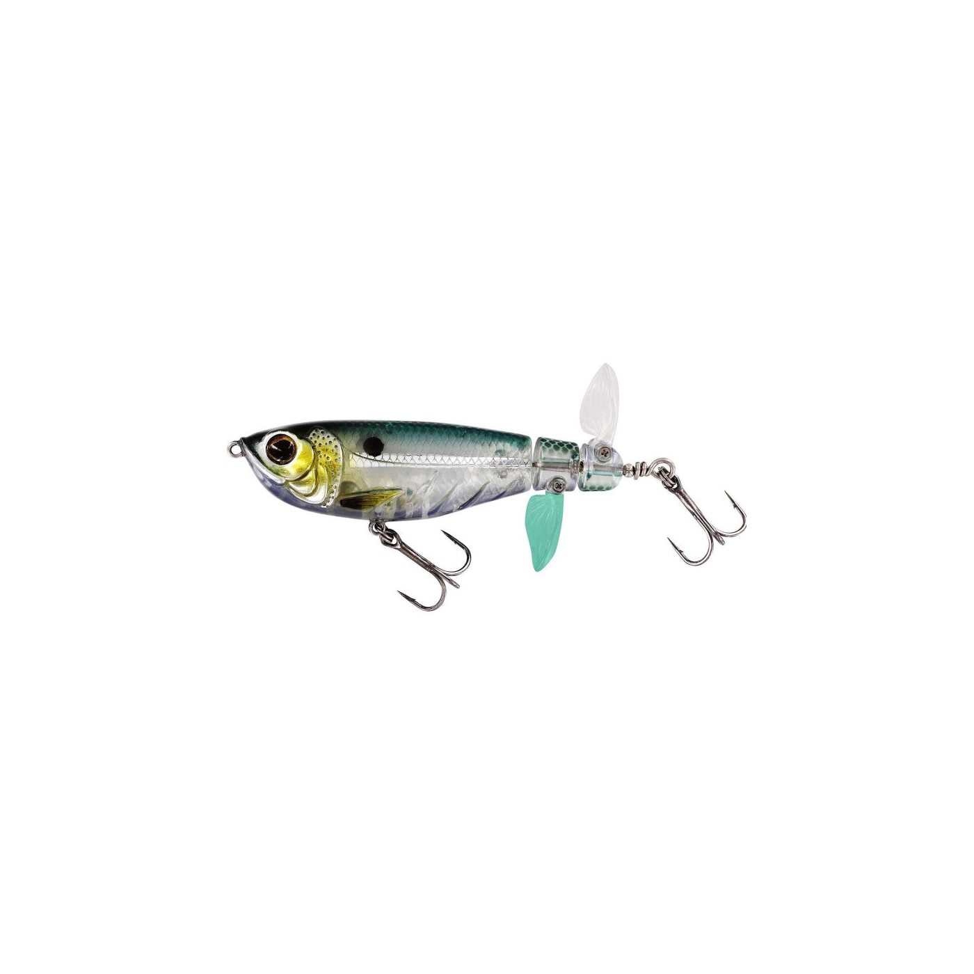 Wobler Westin Spot-On Twin Turbo 9cm/19g, 3D Silver Arrow