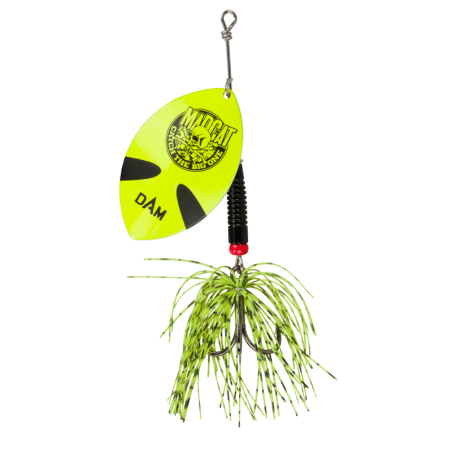 MadCat Obrotówka BIG BLADE SPINNER 3/0 55G SINKING FLUO YELLOW