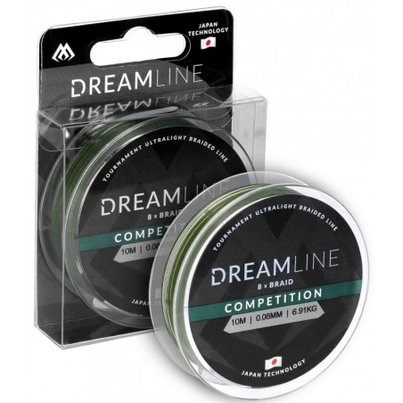 MIKADO PLECIONKA - DREAMLINE COMPETITION - 0.08mm/6.91kg/10m - ZIELONA - op.1szp.