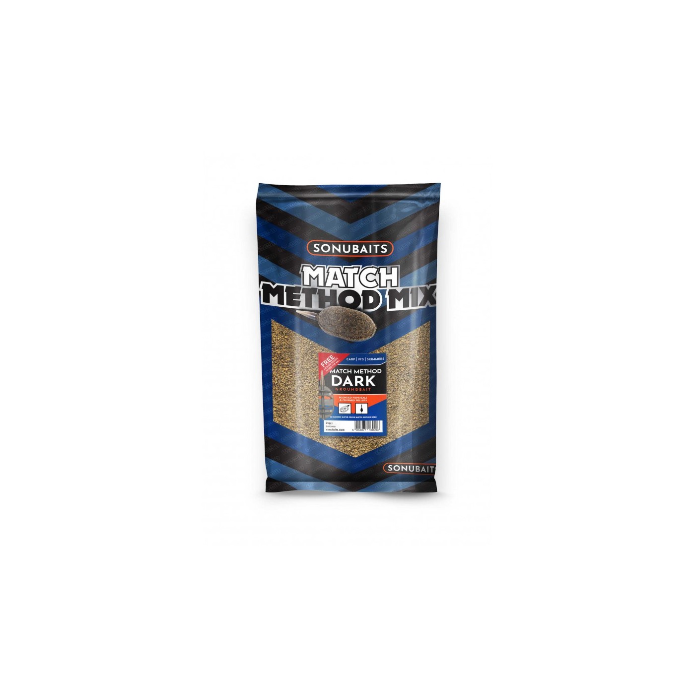 Zanęta Sonubaits Supercrush - Match Method Mix Dark