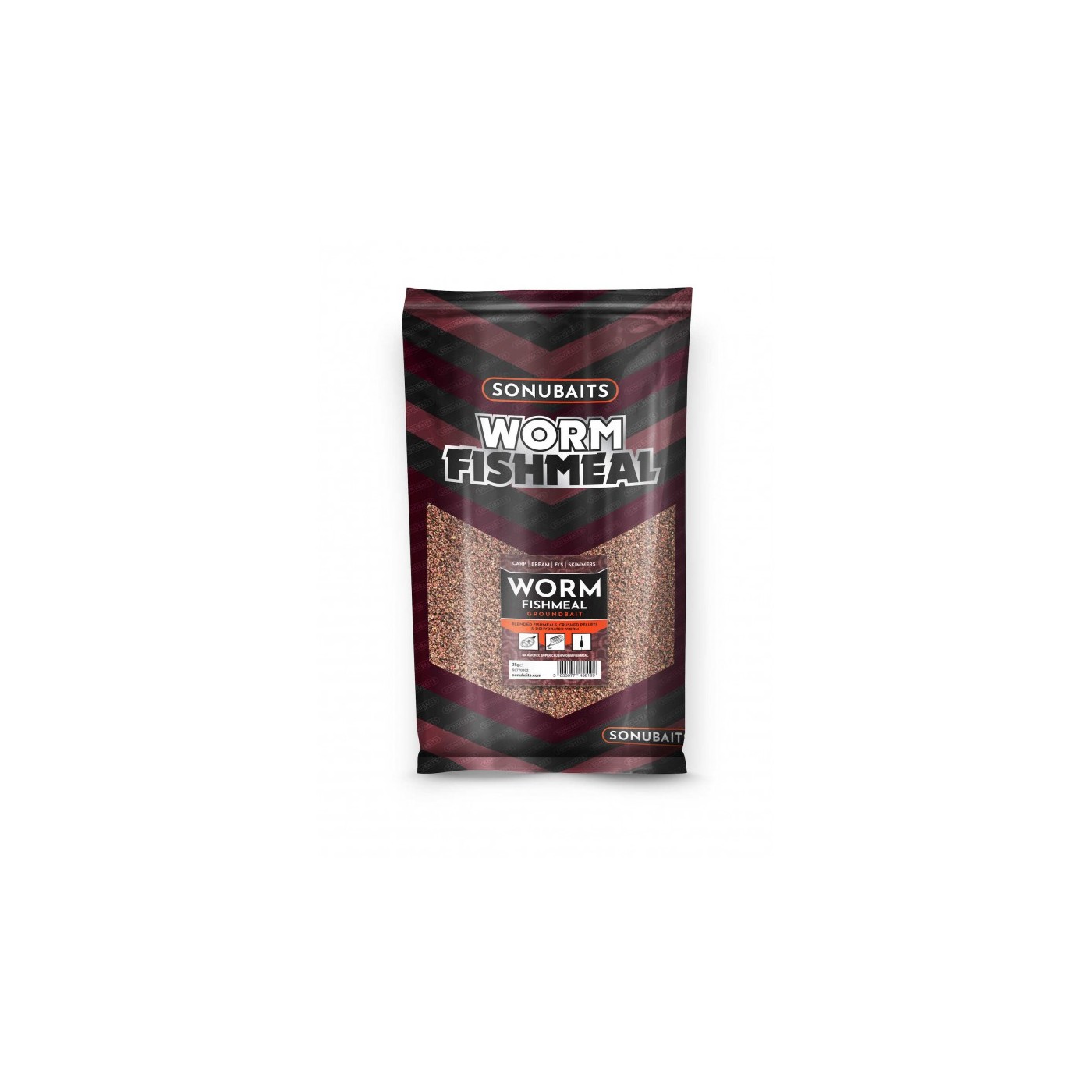 Zanęta Sonubaits Supercrush - Worm Fishmeal Groundbait