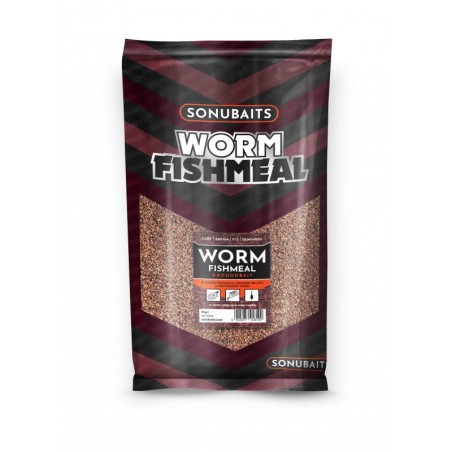 Zanęta Sonubaits Supercrush - Worm Fishmeal Groundbait
