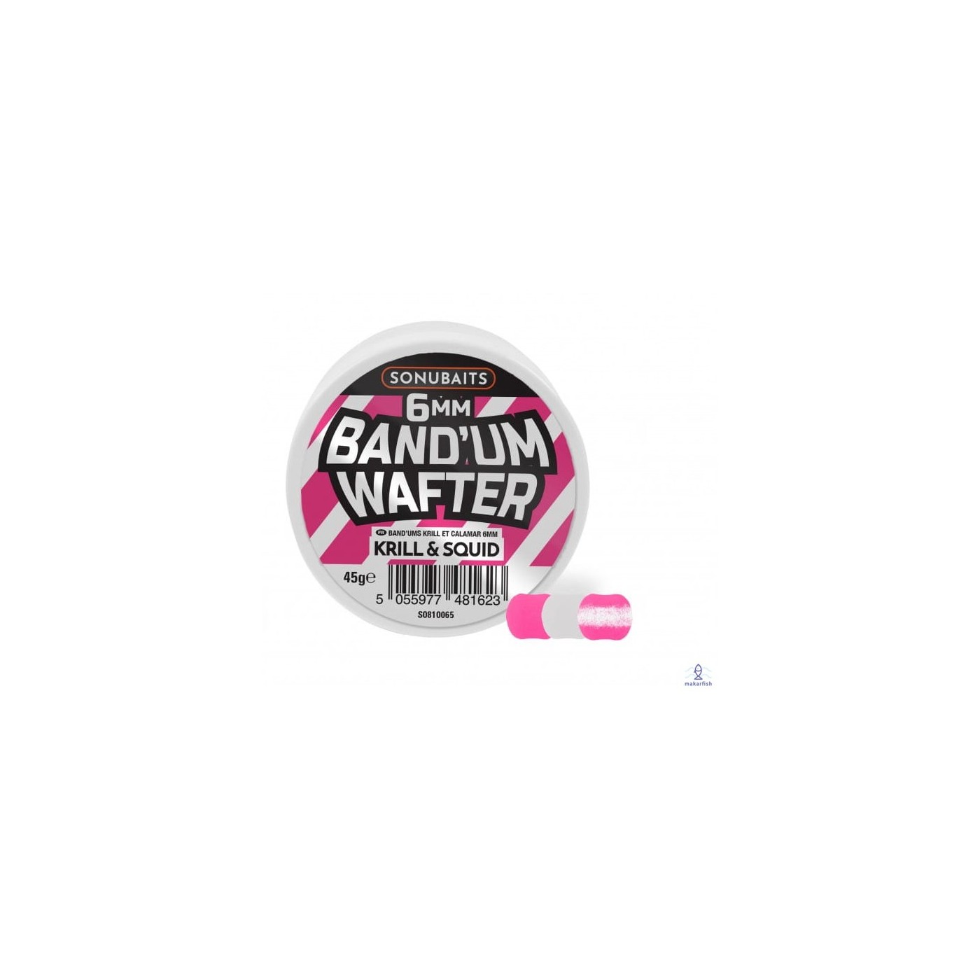 Sonubaits Band'Um Wafters 6mm - Krill & Squid