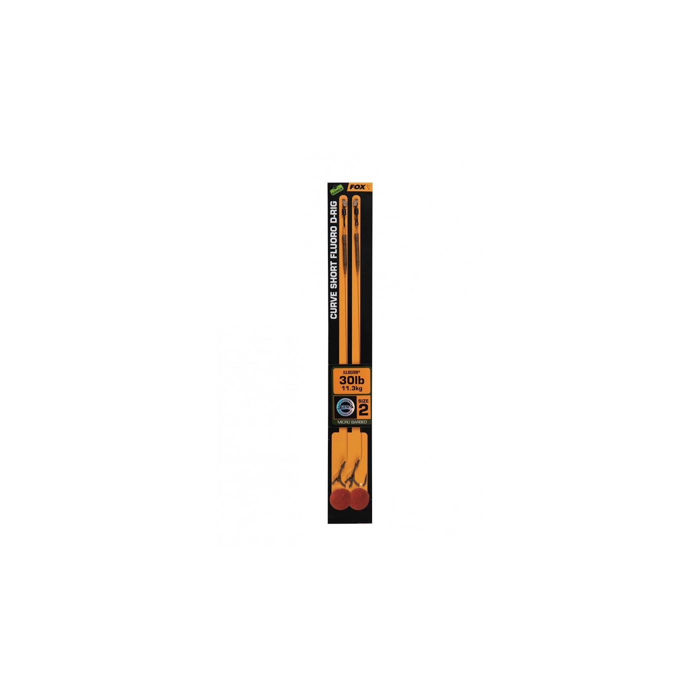 FOX Haki Curve Short Flouro D-rigs ROZ 2