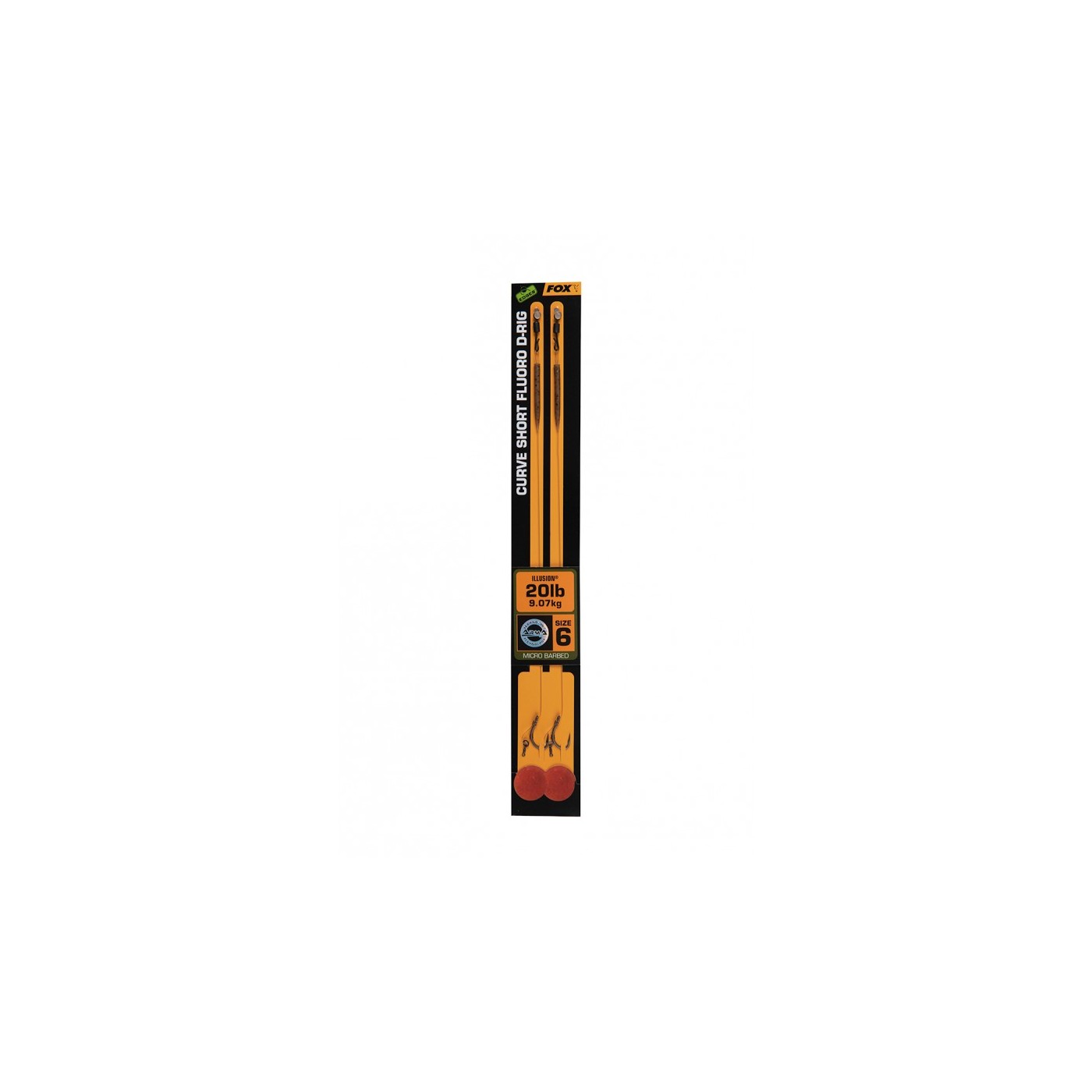 FOX Haki Curve Short Flouro D-rigs ROZ 6